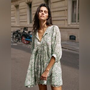 Daughters of India Kyra mini dress in Jade